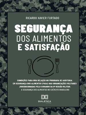 cover image of Segurança dos alimentos e satisfação